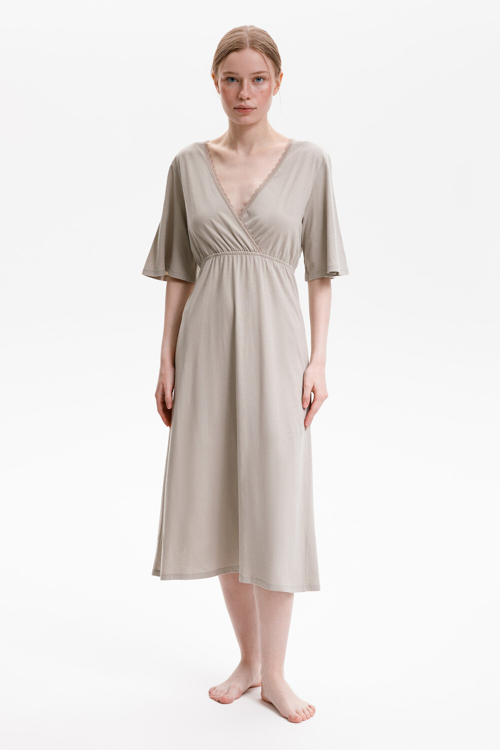 ст. цена1680руб.! Trikozza Сорочка Е 10055хаки