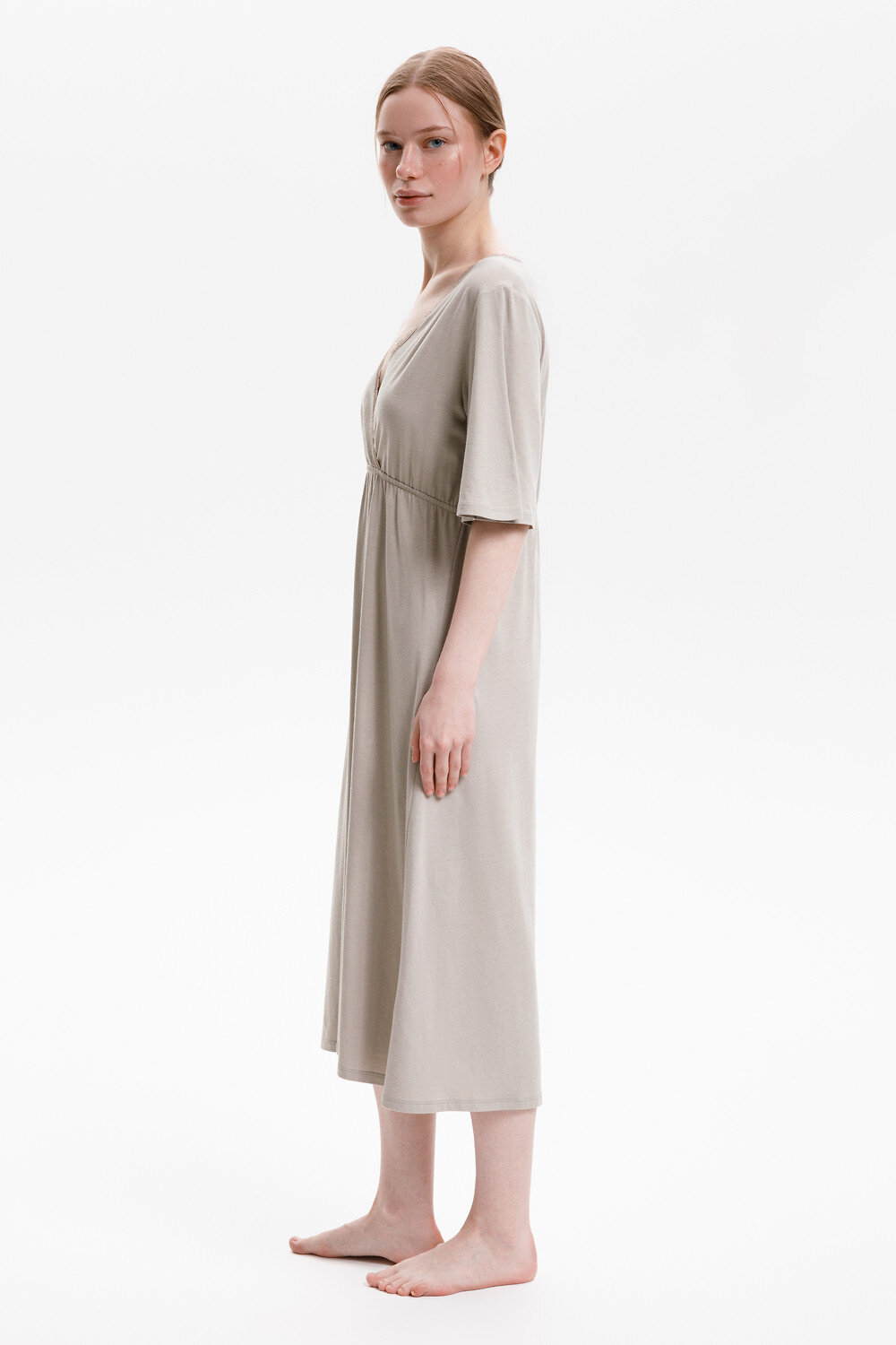 ст. цена1680руб.! Trikozza Сорочка Е 10055хаки