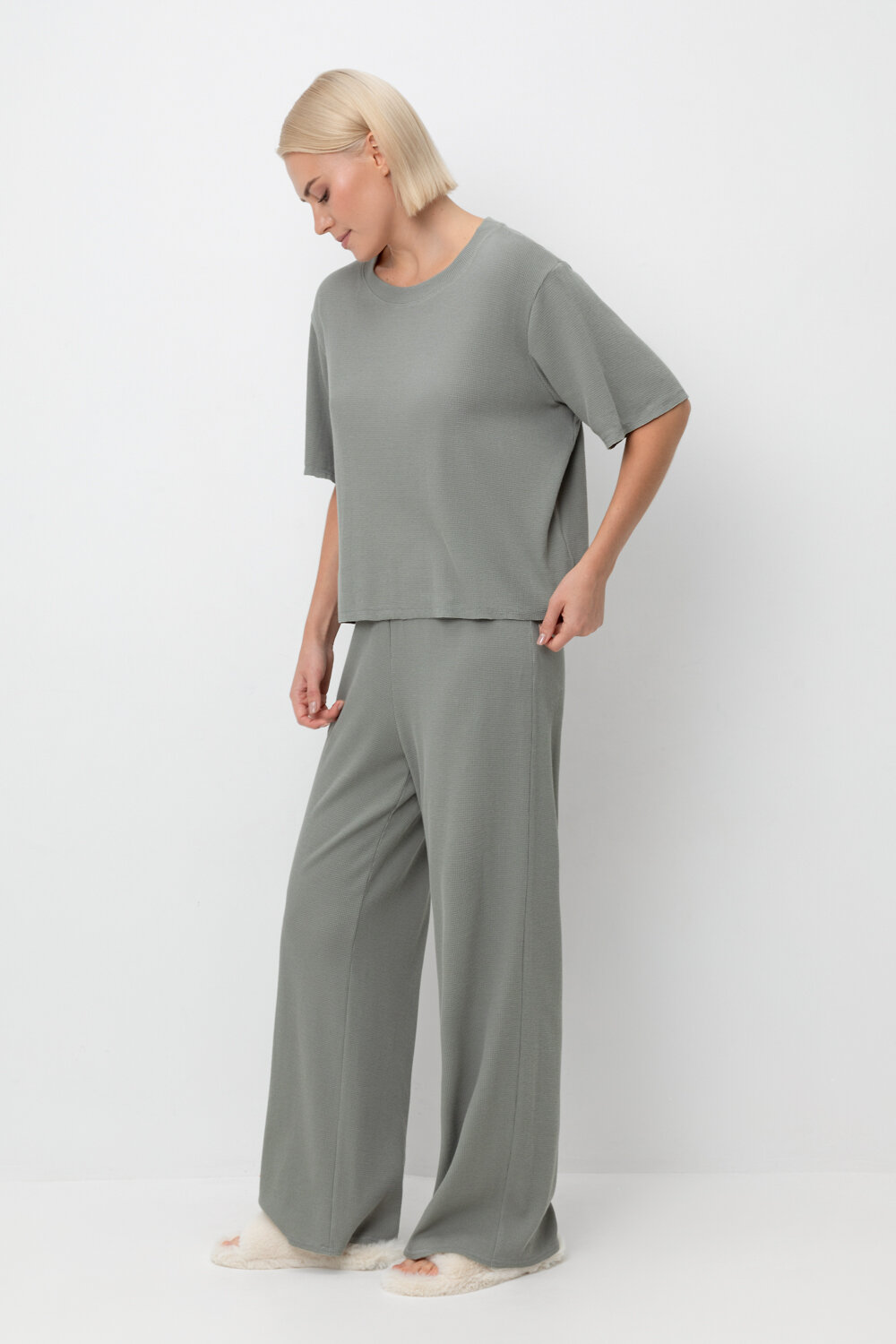 ст. цена2465руб.! Trikozza Пижама Е 20150зеленый чай