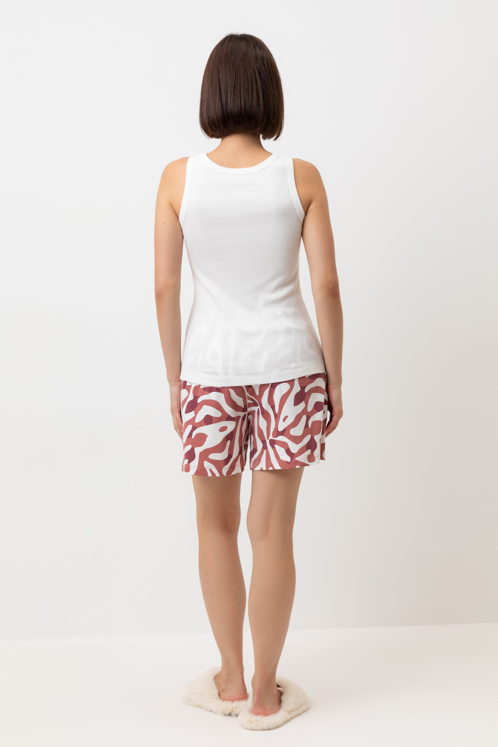 ст. цена1400руб.! Trikozza Пижама Е 20159сахар, анималистичный орнамент