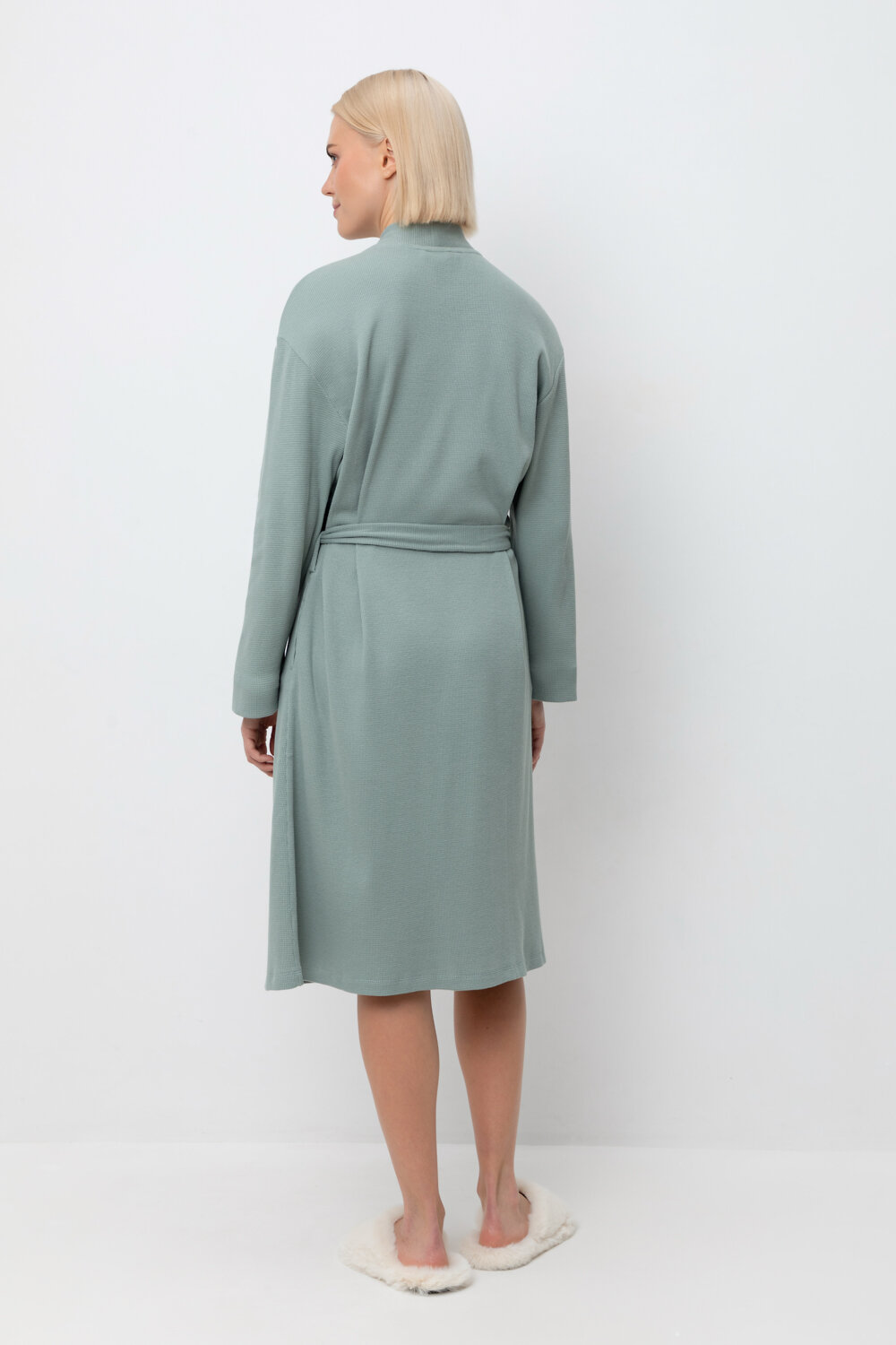 ст. цена2240руб.! Trikozza Халат Е 50026сухой зеленый