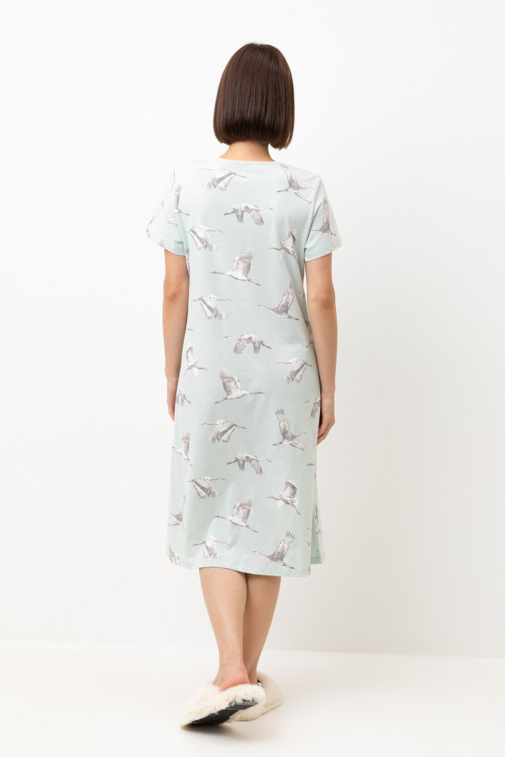 ст. цена1400руб.! Trikozza Сорочка Е 10054голубой