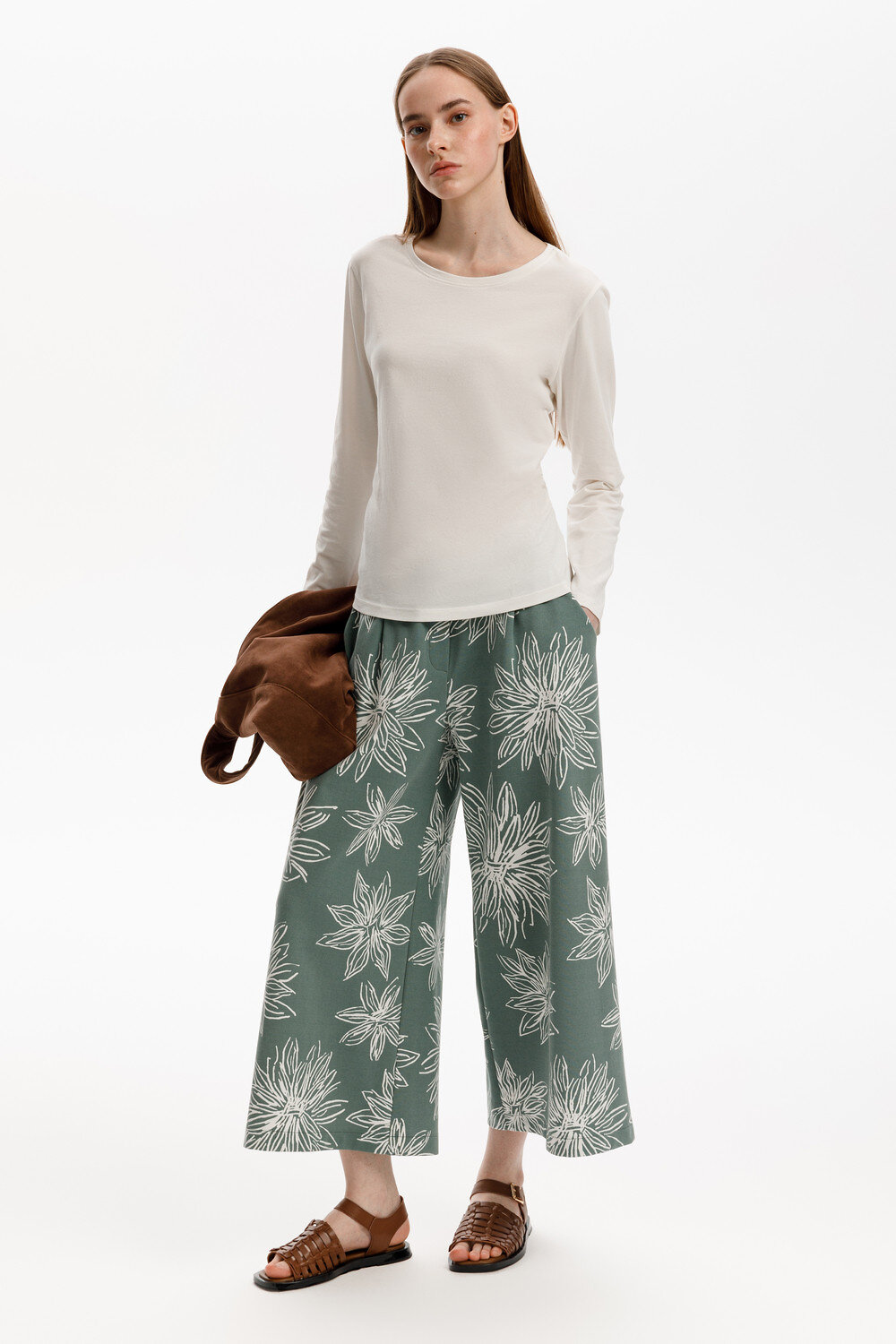 VERY NEAT Кюлоты ЕВТ 4150 зеленый