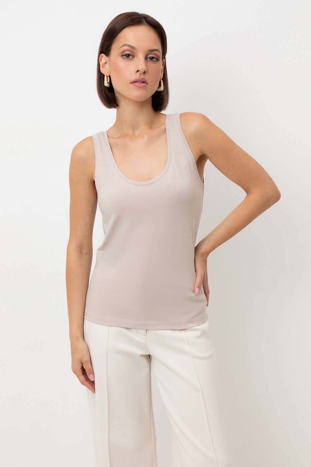 VERY NEAT Топ ЕВТ 3299 светло-бежевый