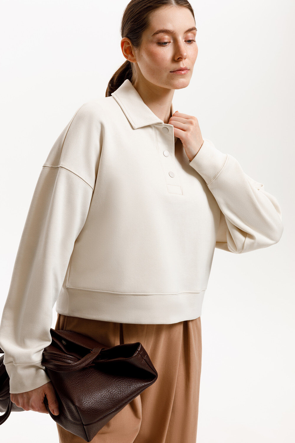 VERY NEAT Джемпер ЕВТ 3282 светло-бежевый