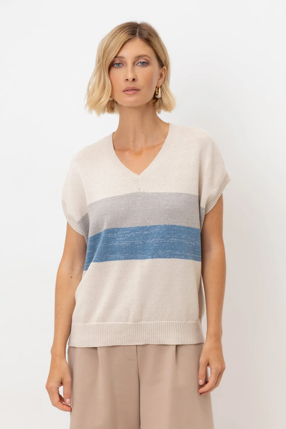 VERY NEAT Джемпер ЕВ 30213 светло-бежевый