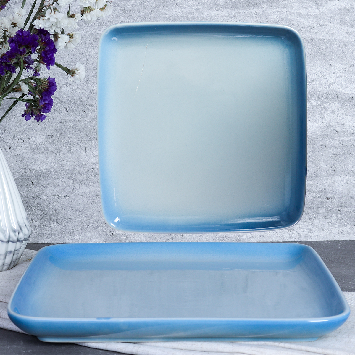 Тарелка квадратная 26 см / BV-4775 /уп 17/