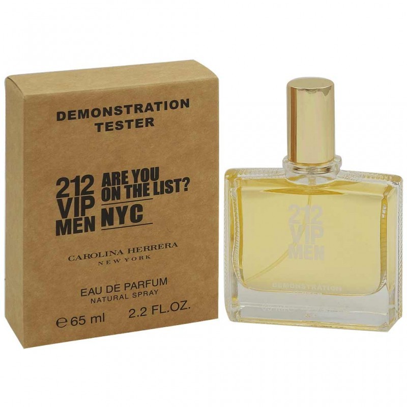 Тестер Carolina Herrera 212 VIP Men 65 мл (ОАЭ)