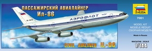 7001 - Сборная модель Пассажирский лайнер Ил-86