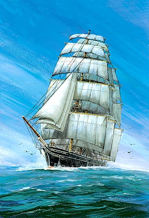 9009 - Сборная модель Корабль Катти Сарк
