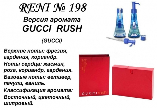Gucci Rush (Gucci parfums) 100 мл версия аромата