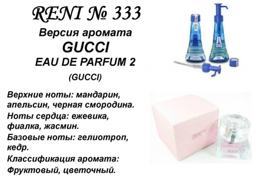 Еau de parfum II (Gucci parfums) 100 мл версия аромата