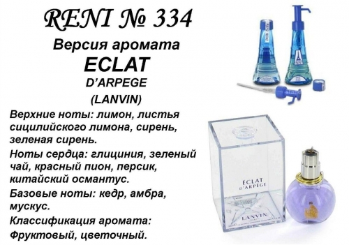 Eclat D'arpege (Lanvin) 100 мл версия аромата