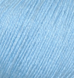 Пряжа Baby Wool № 350 св. голубой