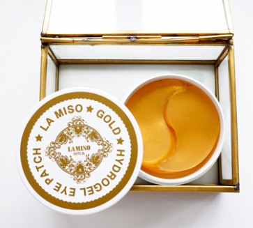 350 825 La Miso Гидрогелевая маска с частицами золота для кожи вокруг глаз (60 шт)