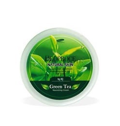 Питательный крем зеленый чай для лица и тела Natural Skin Green tea nourishing cream 100 гр 