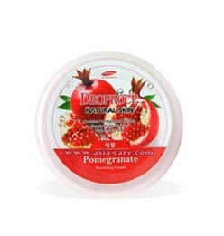 Питательный крем для лица и тела с экстрактом граната Natural Skin Pomegranate nourishing cream, 100гр