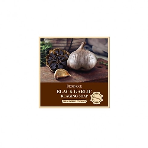 Антивозрастное мыло с черным чесноком Soap Black Garlic Reaging 100гр.