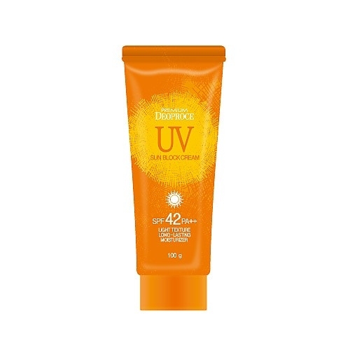 Cолнцезащитный крем для лица и тела UV sun block cream SPF42 70 гр.