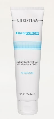 CH Увлажняющий азуленовый крем с коллагеном и эластином Для нормальной кожи, Elastin Collagen Azulene Moisture Cream