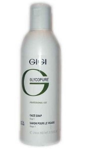 GG (Шаг 1) Мыло Жидкое Для Лица, GiGi Glycopure Soap, 250ml