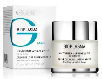 GG  Увлажняющий крем для нормальной и жирной кожи, GiGi Bioplasma Moisturizing Cream SUPREME