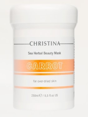 CH Морковная маска красоты для пересушенной кожи, Christina Sea Herbal Beauty Mask Carrot