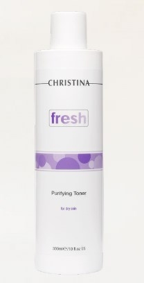 CH Тоник для сухой кожи, Fresh Purifying Toner for Dry Skin, Christina 300мл