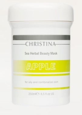 CH Яблочная маска красоты для жирной и комбинированной кожи, Sea Herbal Beauty Mask Apple Christina