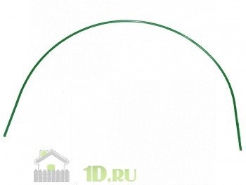 Дуга парниковая пластмассовая, L=2,5 м, зеленая