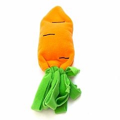 «Морковь» с неубиваемой пищалкой, игрушка для собак