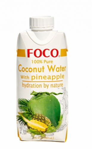 Кокосовая вода с соком ананаса 330 мл