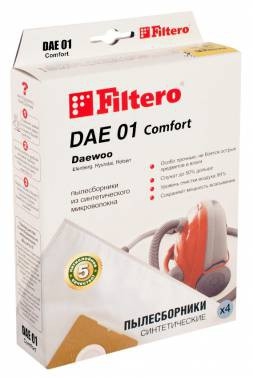 Filtero DAE 01 (4) Comfort, пылесборники  