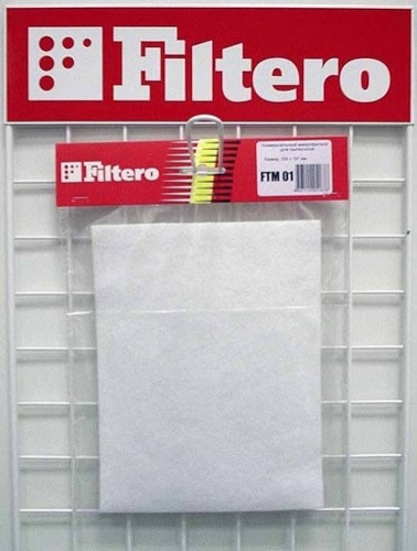 Filtero FTM 01 микрофильтр для пылесоса, 300 х 200 мм