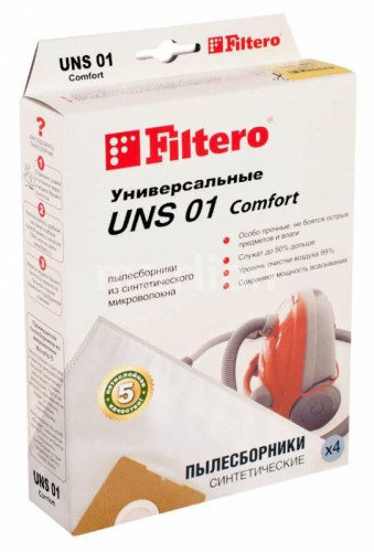 Filtero UNS 01 (3) Comfort, пылесборники 