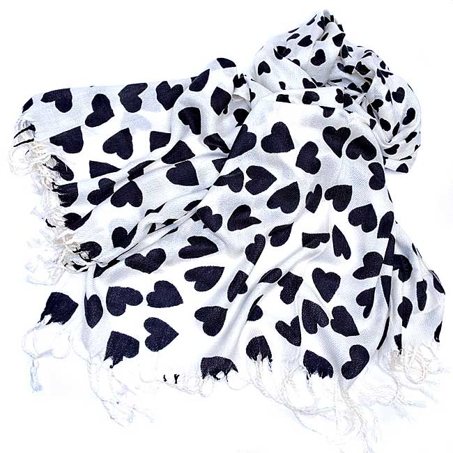 черно-белый палантин. шарф в клетку черно белый. шарф черно белый. черно белый платок. платок белый арт.