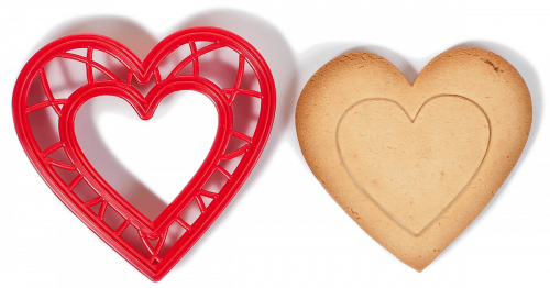 форма для печенья и пряников «Сердечко»