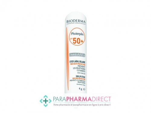 Bioderma Photerpes SPF 50+ Stick Lèvres Solaire 4g