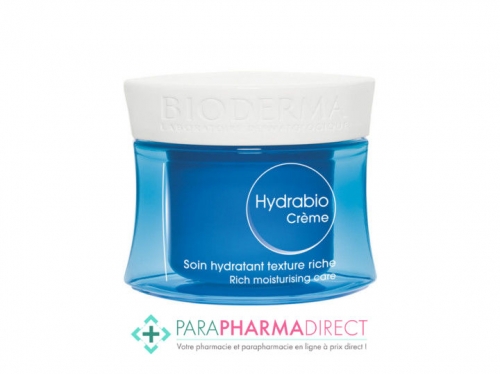 Bioderma Hydrabio Crème Soin Hydratant Texture Riche 50ml