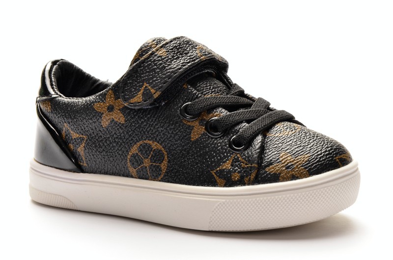 Sport + LV IC3500-616K Кеды детские чер иск кожа