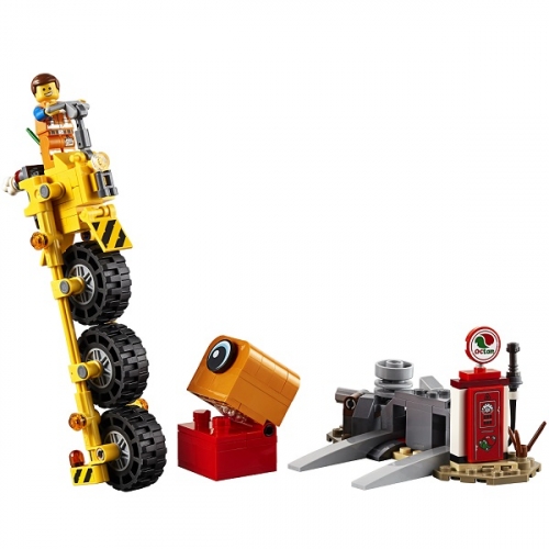 Игрушка The LEGO Movie 2: Трехколёсный велосипед Эммета!