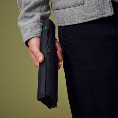 G819-01 Black (Черный) Зонт мужской автомат Fulton