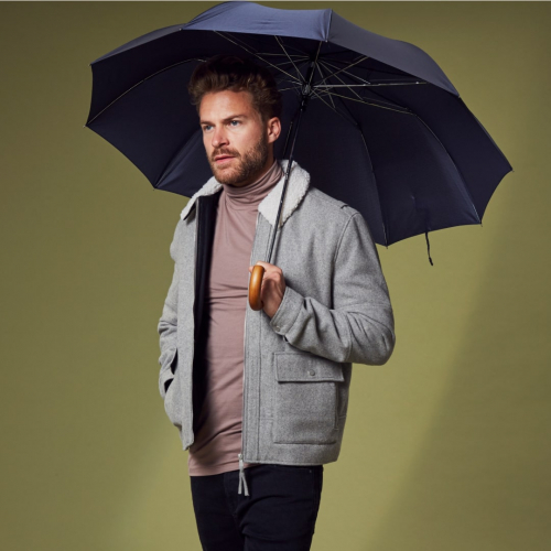 G857-3560 Gingham (Клетка) Зонт мужской полуавтомат Fulton