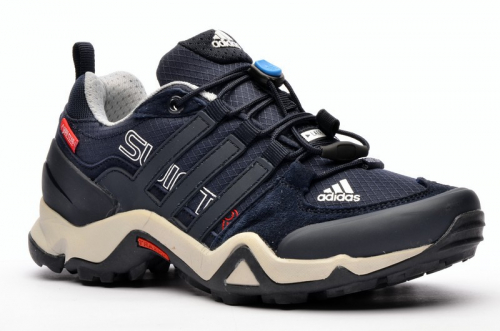Sport + ADD DB1010-3 Кроссовки син текстиль+замша