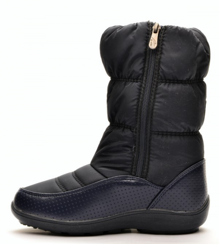 Sport + ADD MB2215-2K Полусапожки син нейлон+иск кожа, подклад иск мех