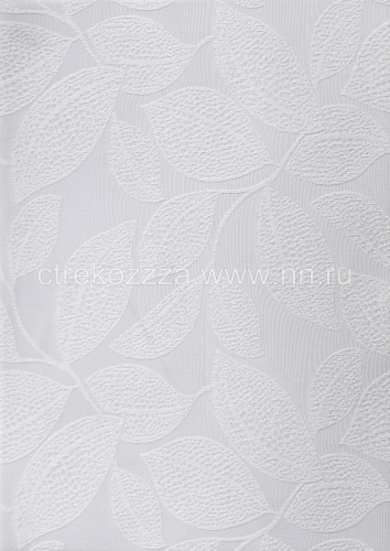 от695 р.  Рулонная штора (миниролло) цвет Лиаф белый
