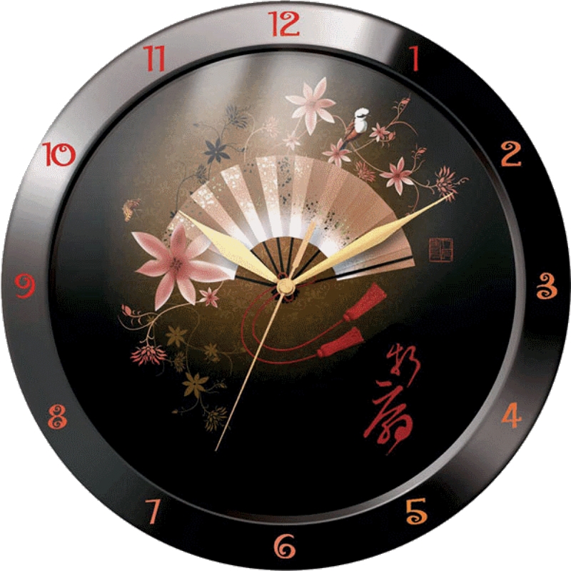 Настенные часы японские