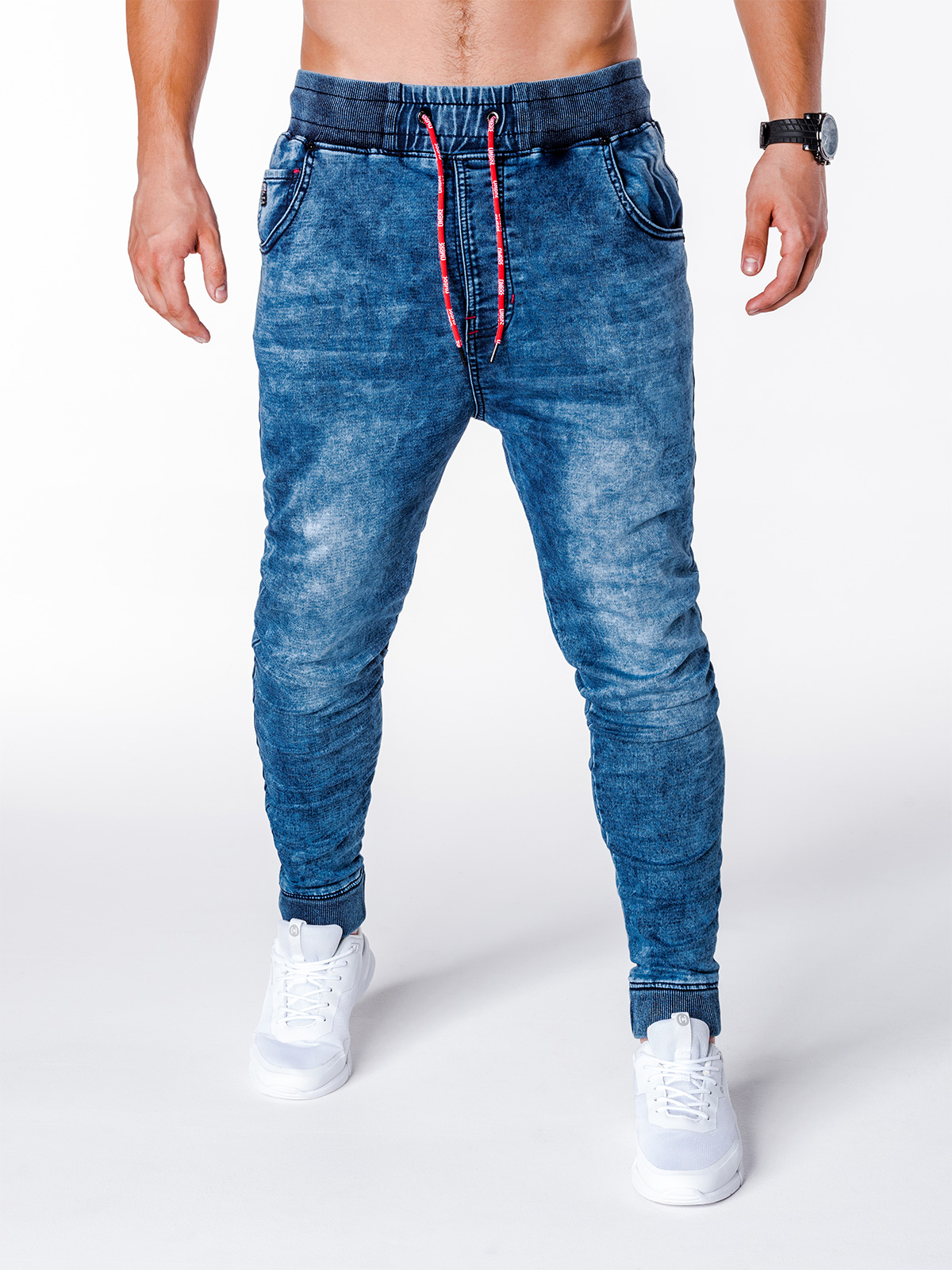 Adidas YWY Park Denim штаны джинсовые мужские