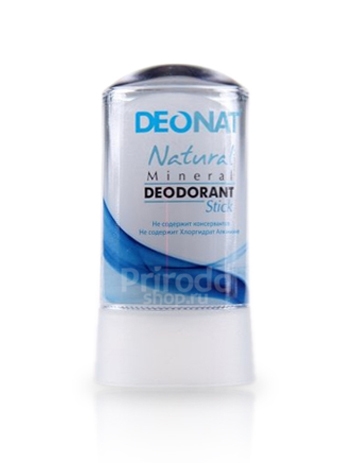 Минеральный дезодорант стик ДеоНат, без добавок, 60 г