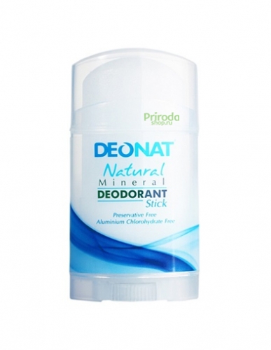 Минеральный дезодорант стик ДеоНат, без добавок, 100 г